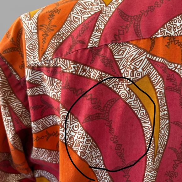 Barefoot In Paradise Vintage 70s Aloha Hawaiian Shirt Medium - Picture 7 of 12